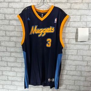 Adidas nba Nuggets Iverson 3 jersey size XXL
